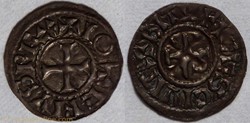 Lothaire (denier, Bourges, immobilisation ?)