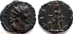 RIC.57 Victorin (antoninien, Pietas Avg)