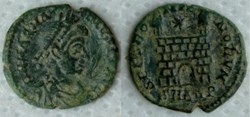 RIC.55a1 Magnus Maximus (AE4, Spes Romanorvm, Aquilée)