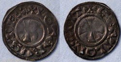 Lothaire (denier, Chalon sur Saône)