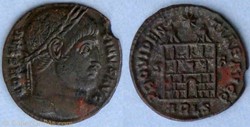 RIC.309 Constantin I (AE3, Providentiae Avgg, Arles)