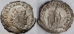 RIC.64 Postume (antoninien, Herc Devsoniensi)