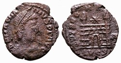 RIC.36a Magnus Maximus (AE4, Spes Romanorvm, Lyon)