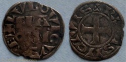 Louis VII (denier parisis, Paris, 4ème type)