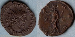 RIC.118 Victorin (antoninien, Pax Avg V*)