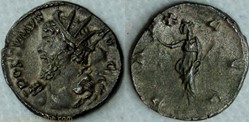 RIC.319 Postume (antoninien, Pax Avg)