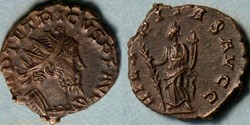 RIC.79 Tetricus I (antoninien, Hilaritas Avgg)