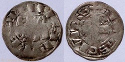 Philippe II (denier parisis, Arras, 1er type)