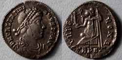RIC.27d1 Valentinien I (silique, Vrbs Roma)
