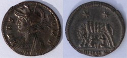 RIC.547 Rome (AE3, Trèves, TRP*)