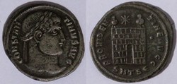 RIC.225 Constantin I (AE3, Providentiae Avgg, Thessalonique)