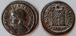 RIC.66 Constance II (AE3, Providentiae Caess, Antioche)