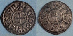 Louis le Pieux (denier, Melle)
