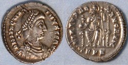 RIC.84b Magnus Maximus (silique, Virtvs Romanorvm)