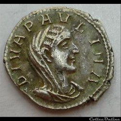 PAULINA - antoninien - CONSECRATIO