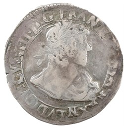 Louis XIII Demi-franc 13e type 1641 Montpellier