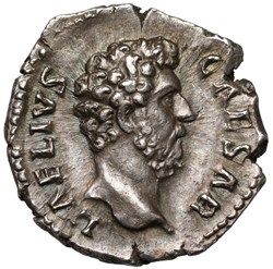 AELIUS (Caesar, 136-138). Denarius. Rome.