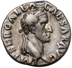 GALBA (68-69). Denarius. Rome.