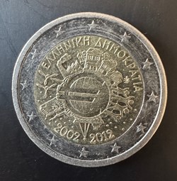 GRECE- 2€ COMMEMORATIVE COMMUNE UE - 2012