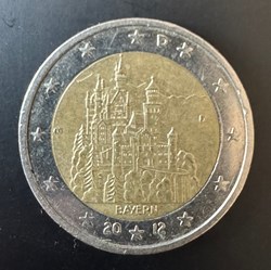 ALLEMAGNE- 2€ COMMEMORATIVE - 2012