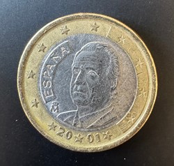 ESPAGNE - 1ère série - 1€