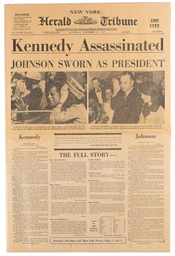 Herald Tribune - 23 Novembre 1963