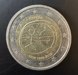 ESPAGNE- 2€ COMMEMORATIVE COMMUNE UE - 2009