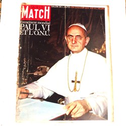PARIS MATCH 861- 09/10/1965