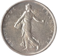 5 francs Semeuse 1964