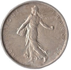5 francs Semeuse 1964
