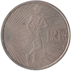 10 euro argent Semeuse 2009