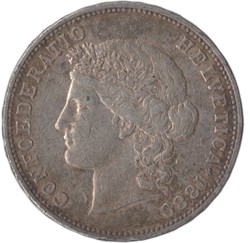 5 francs 1889 B