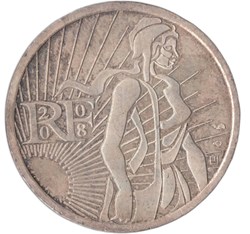 5 euro argent Semeuse 2008
