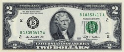 2 dollars