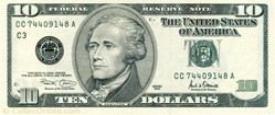 10 dollars