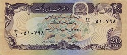 20 afghanis