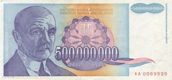 500.000.000 dinars