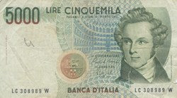 5.000 lires