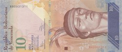 10 bolivars
