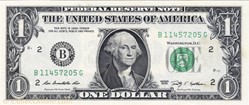 1 dollar