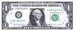 1 dollar