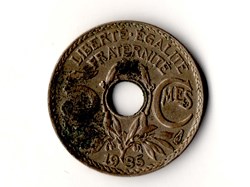 5 centimes Lindauer petit module