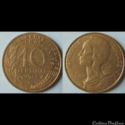 10 centimes MARIANNE 1988