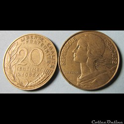 20 centimes MARIANNE 1983