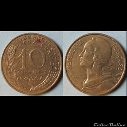 10 centimes Marianne 1976