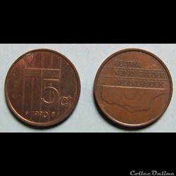 5 centimes Béatrix 1990