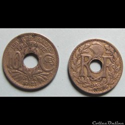 10 centimes LINDAUER 1921
