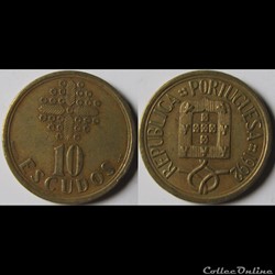 10 escudos 1992