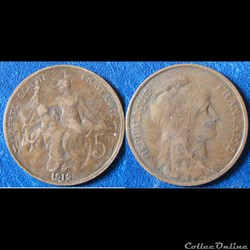 5 centimes Dupuis 1912