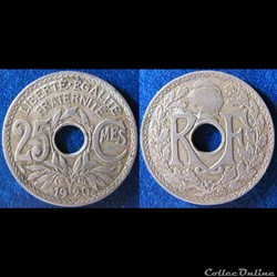 25 centimes Lindauer 1920
